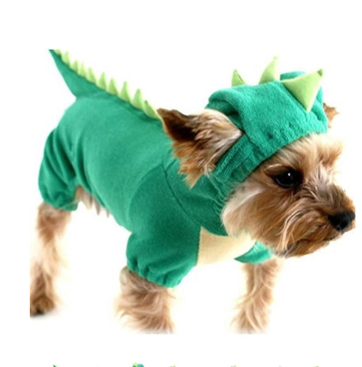 Dinosaur Halloween Dog Costume