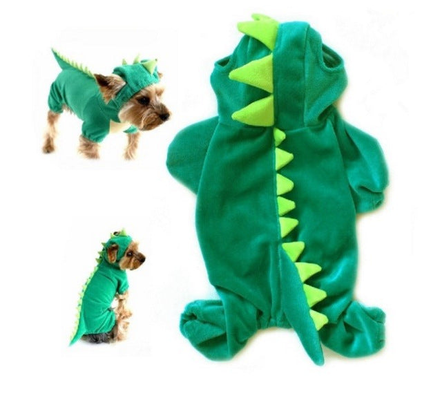 Dinosaur Halloween Dog Costume
