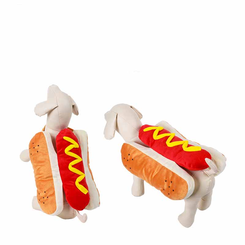 Hot Dog Halloween Costume for Dogs & Cats