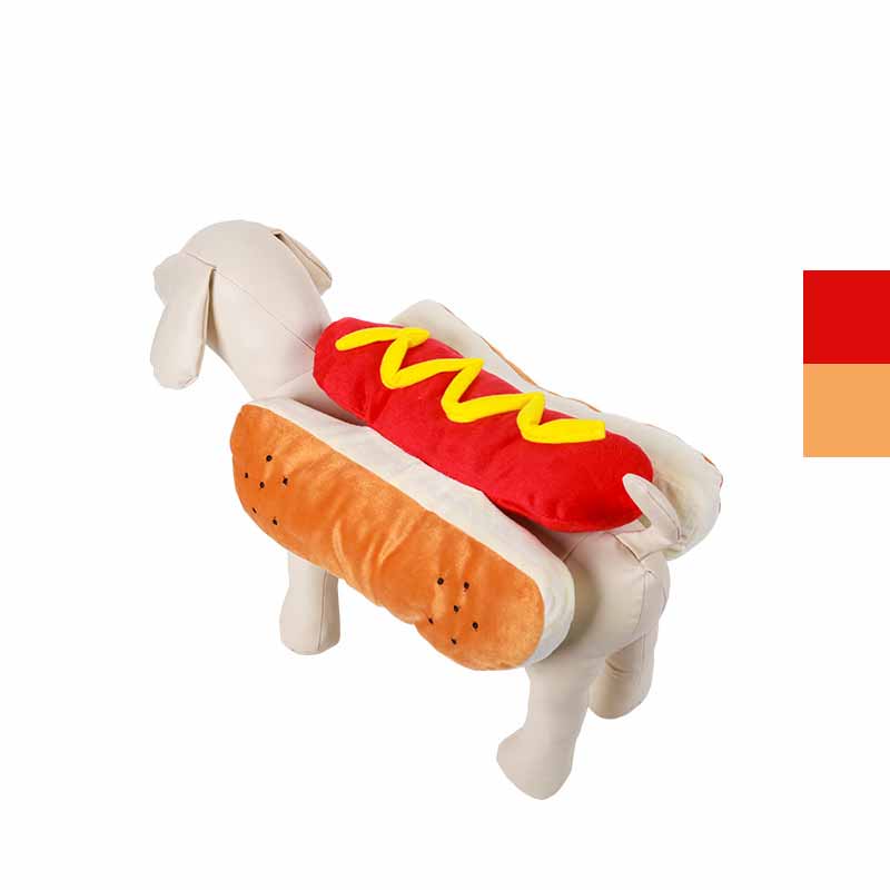 Hot Dog Halloween Costume for Dogs & Cats