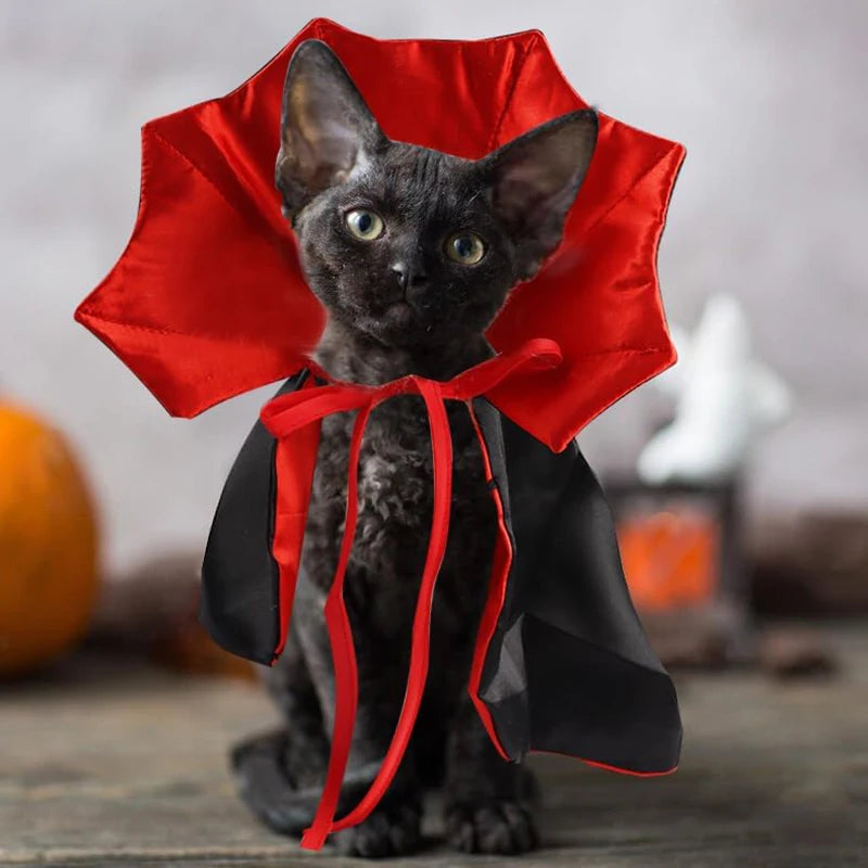 Vampire Cape Halloween Pet Costume