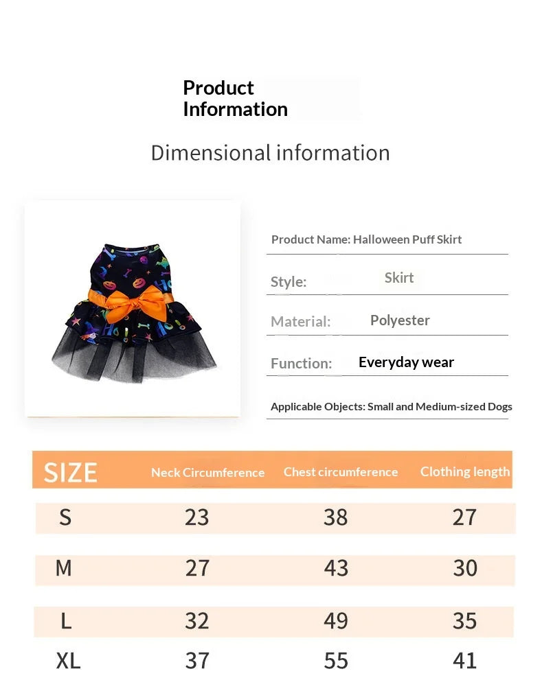 Witch Cape & Hat Halloween Pet Costume Set