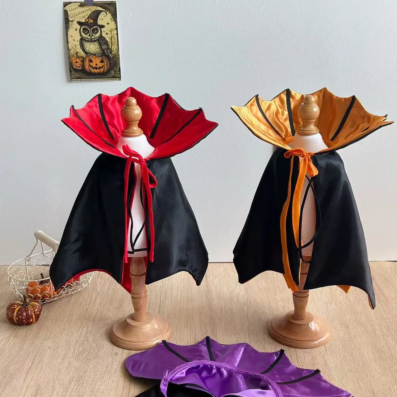 Vampire Cape Halloween Pet Costume