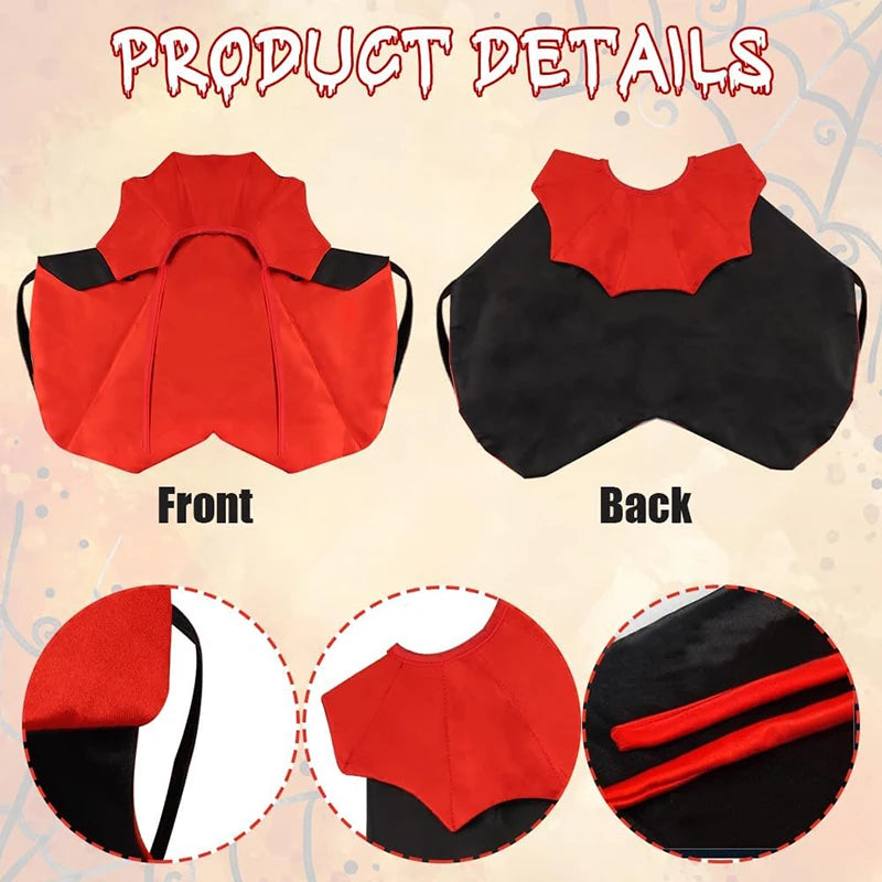 Vampire Cape Halloween Pet Costume