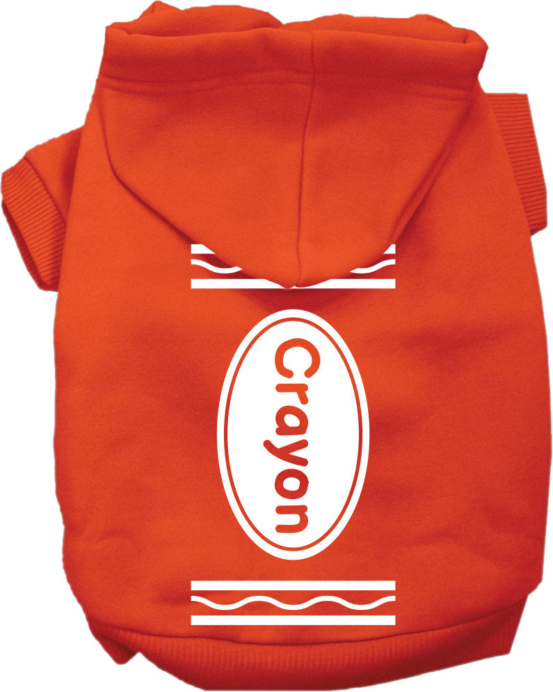 Crayon Halloween Pet Hoodie