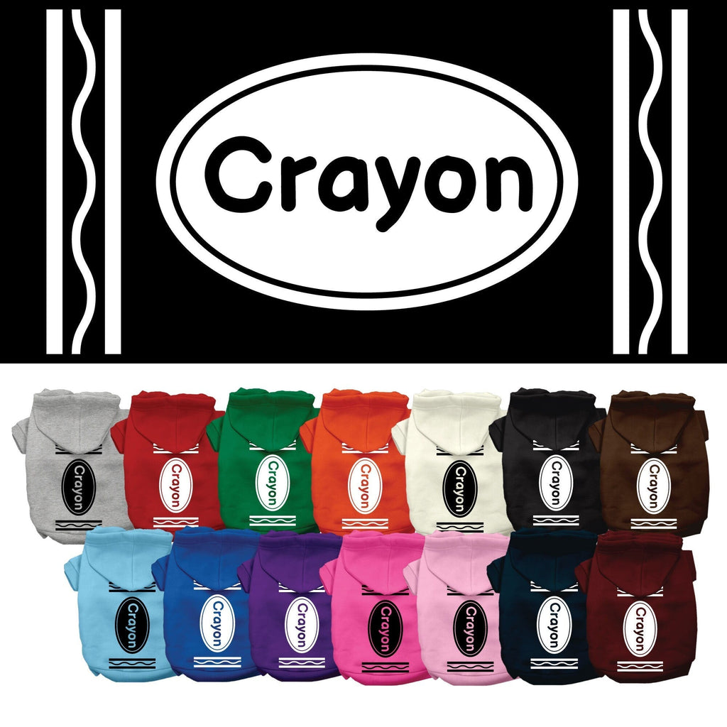Crayon Halloween Pet Hoodie