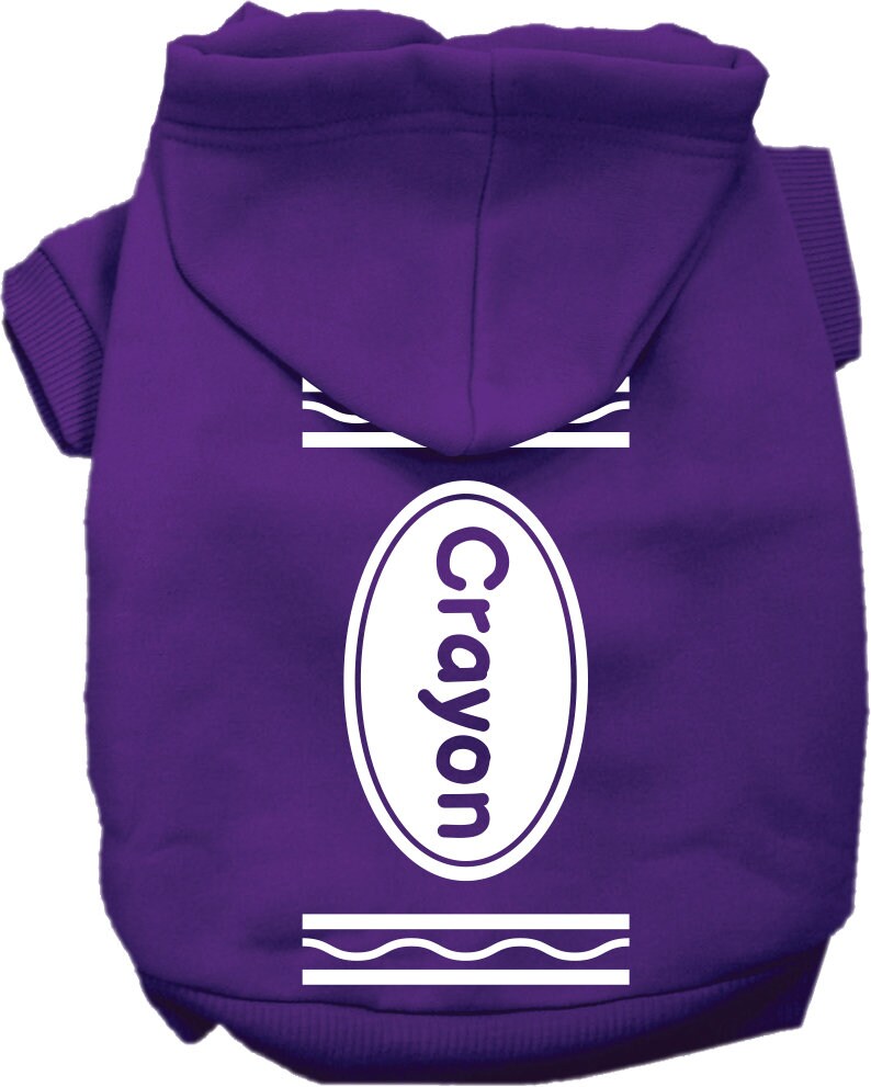 Crayon Halloween Pet Hoodie