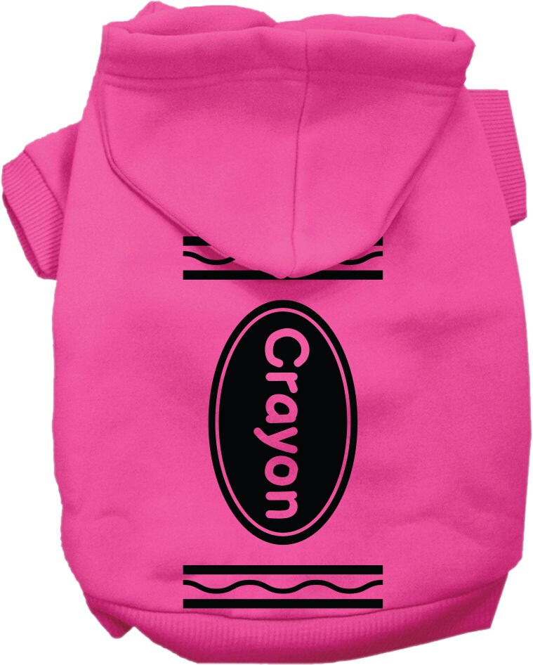 Crayon Halloween Pet Hoodie